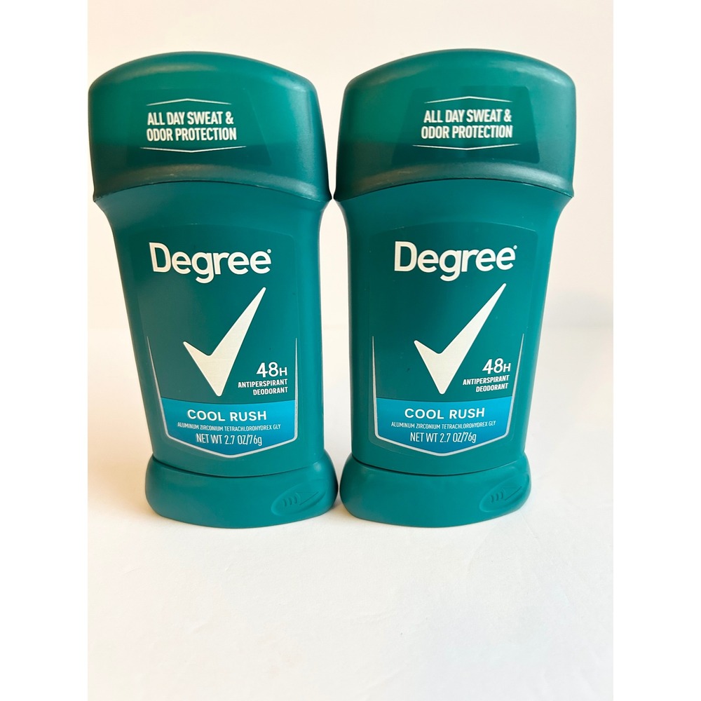 Degree Men Cool Rush Antiperspirant Deodorant 48H Protection 2.7oz 2 Pack